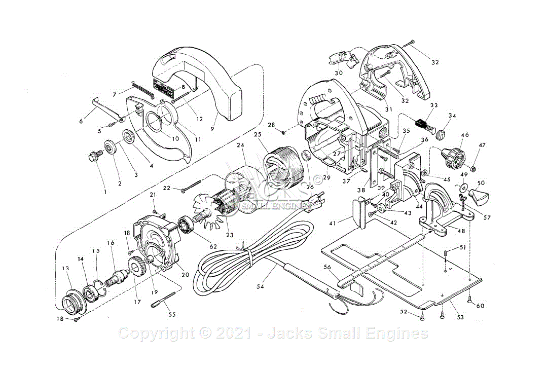 Milwaukee skill 2025 saw parts