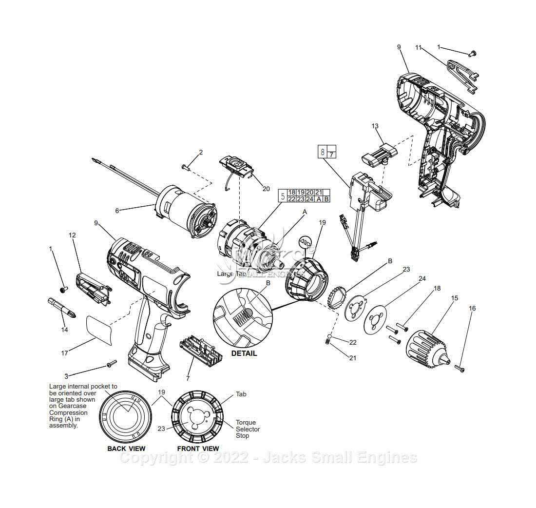 Milwaukee 0612-20 (Serial 311A) 14.4 Volt 1/2