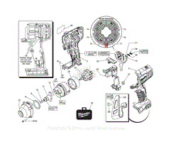 Milwaukee impact on sale wrench parts