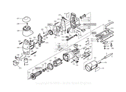 Milwaukee 6276-21 (Serial A22A) Orbital Jig Saw Parts Diagrams