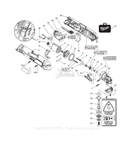 Milwaukee 2426-20 (Serial C73A) 12 Volt Multi-Tool Parts Diagrams