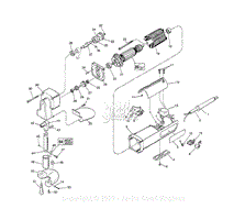 Milwaukee 6805 (Serial 709B) 16 Gauge Shear Parts Diagrams