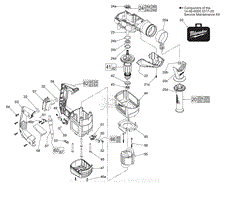 Milwaukee 5317-20 (C84A) Milwaukee SDS-Max Rotary Hammer Parts Parts ...