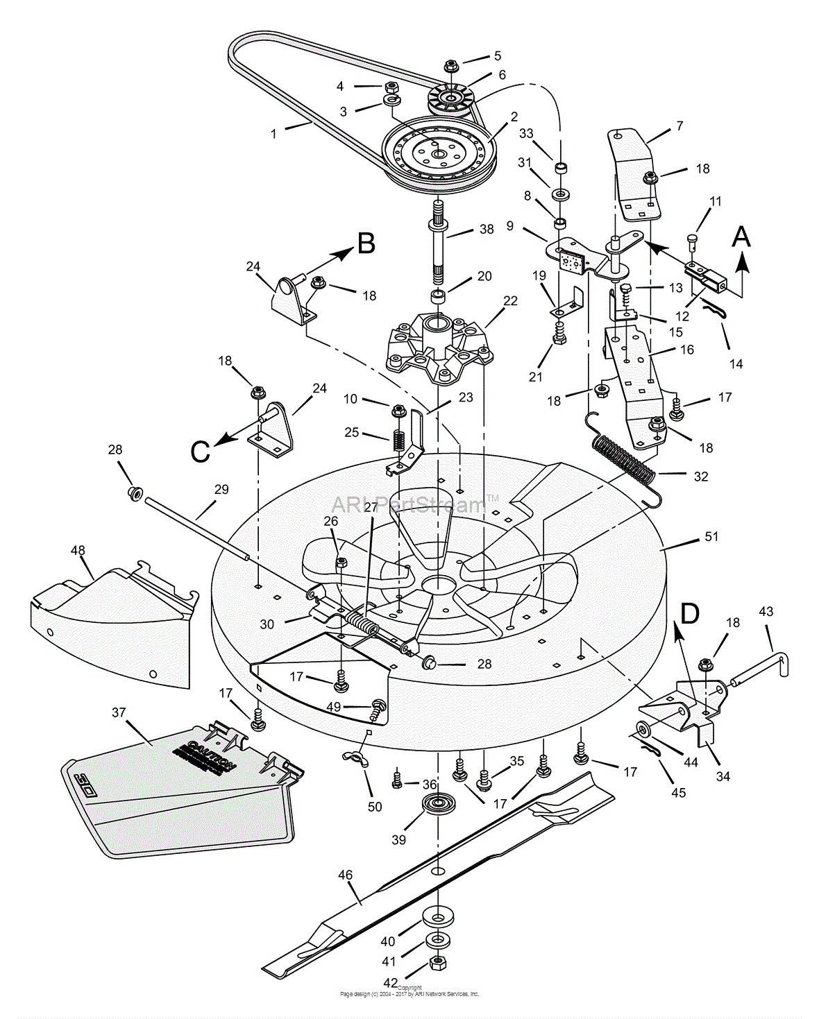 Murray 30575x8B - Rear Engine Rider (RER) (1997) Parts Diagram for ...