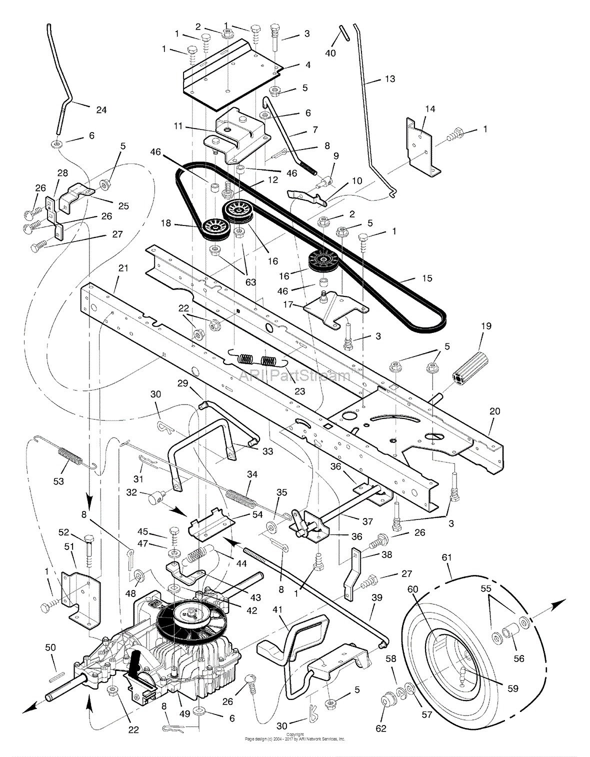 29 Murray Lawn Mower Belt Diagram 46 Inch Wiring Diagram List