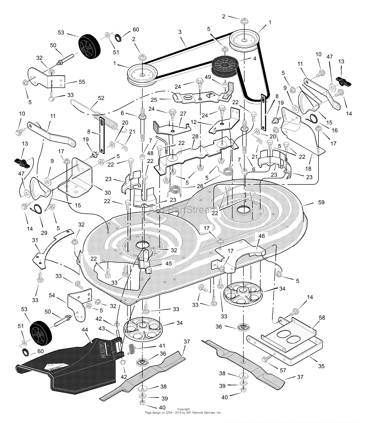 Murray 42516x92A - Lawn Tractor (2000) Parts Diagrams