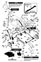 Murray 21595x8B - Walk-Behind Mower (1999) Parts Diagrams