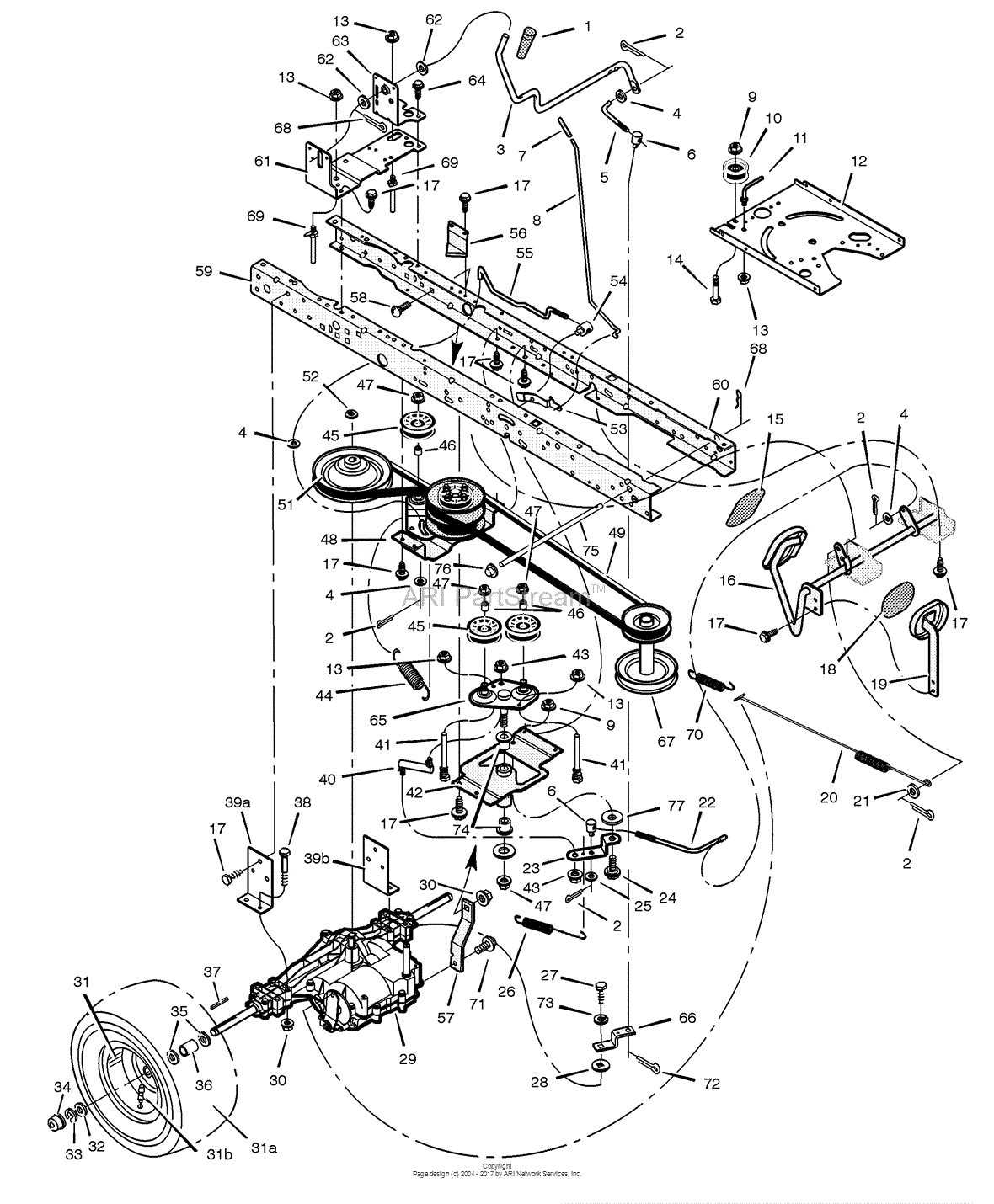 34 Murray Lawn Mower Deck Belt Diagram - Wiring Diagram List