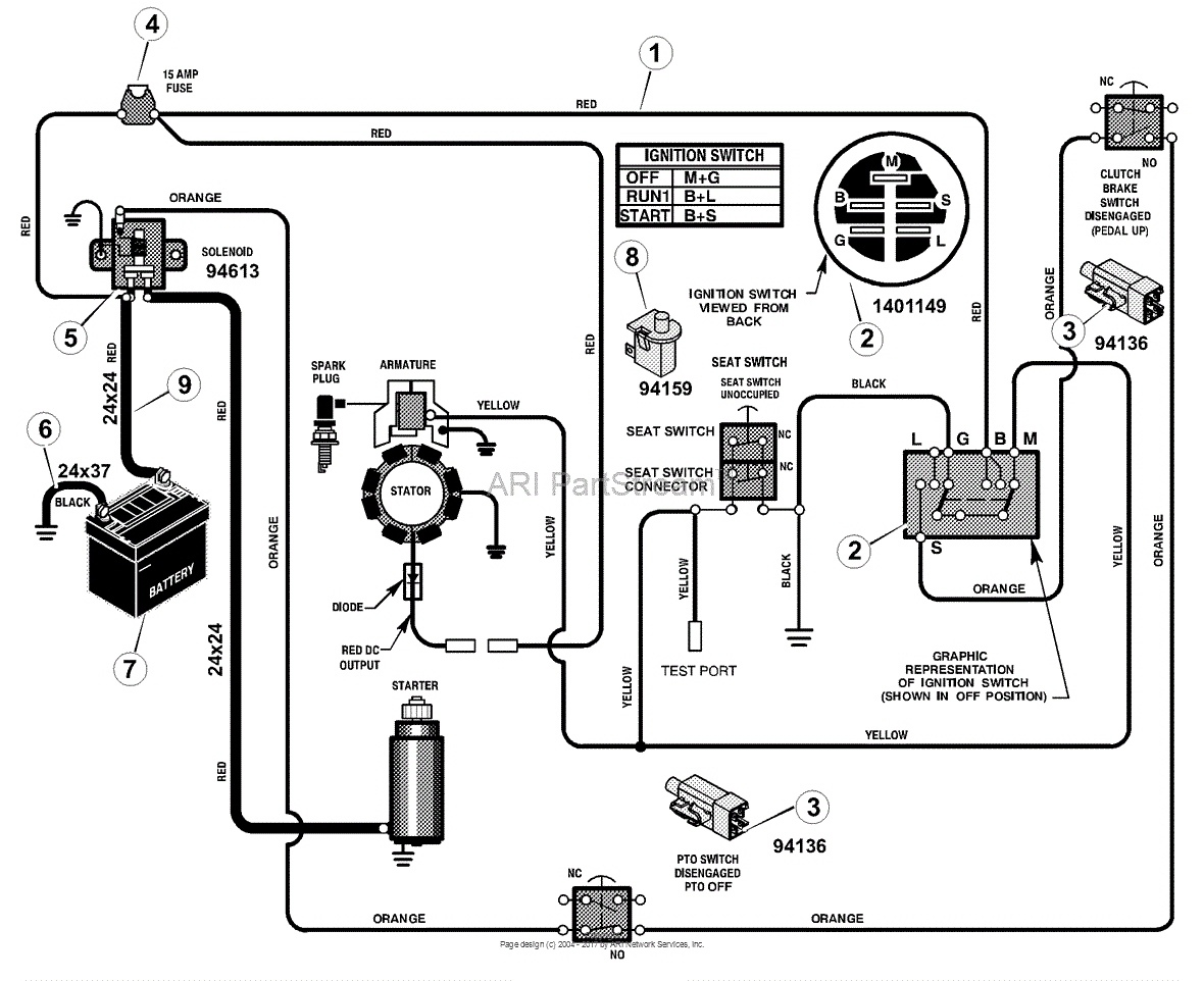 Murray 309029x50A - Mid-Engine Rider (2002) Parts Diagram for ...