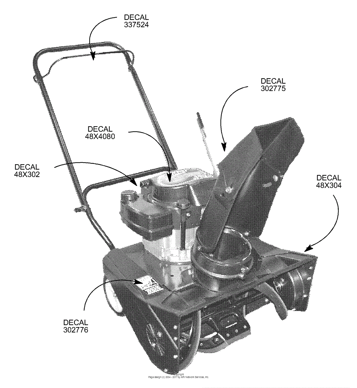 Murray Snowblower Parts Diagram Photos