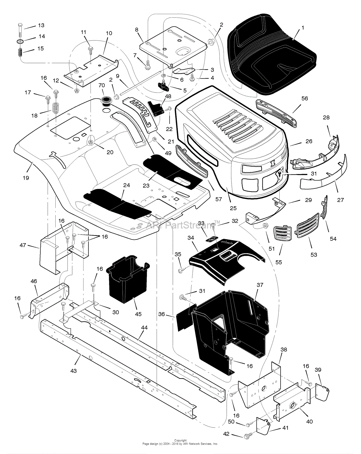 Murray Riding Lawn Mower Parts Diagram Reviewmotors.co