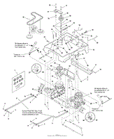 Murray 2690429 107 277740 Zt 7000 22hp B S W 50 Mower Deck 2005 Parts Diagrams