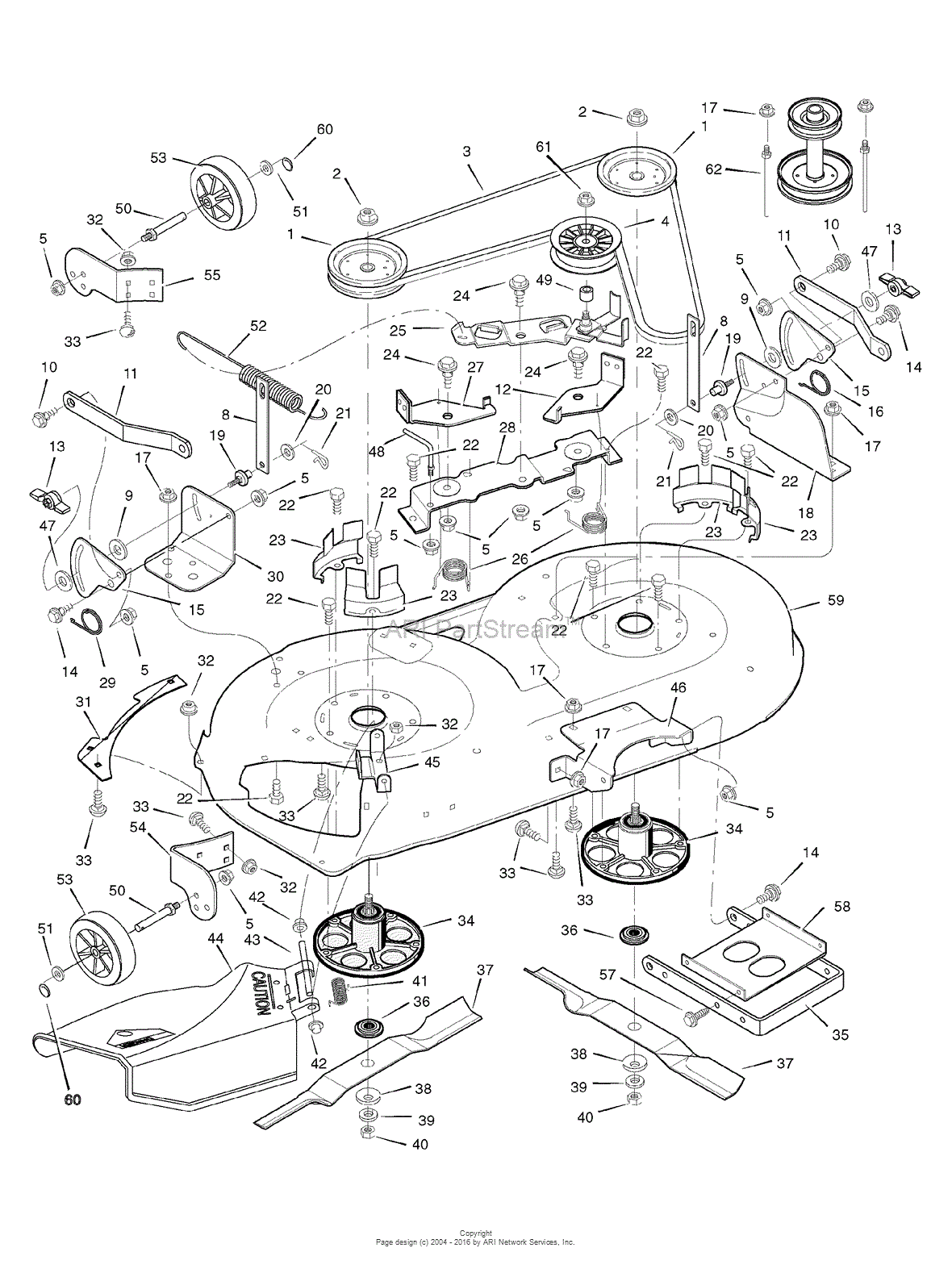 Murray 21 Lawn Mower Parts Diagram : Murray 218950x92A - Walk-Behind