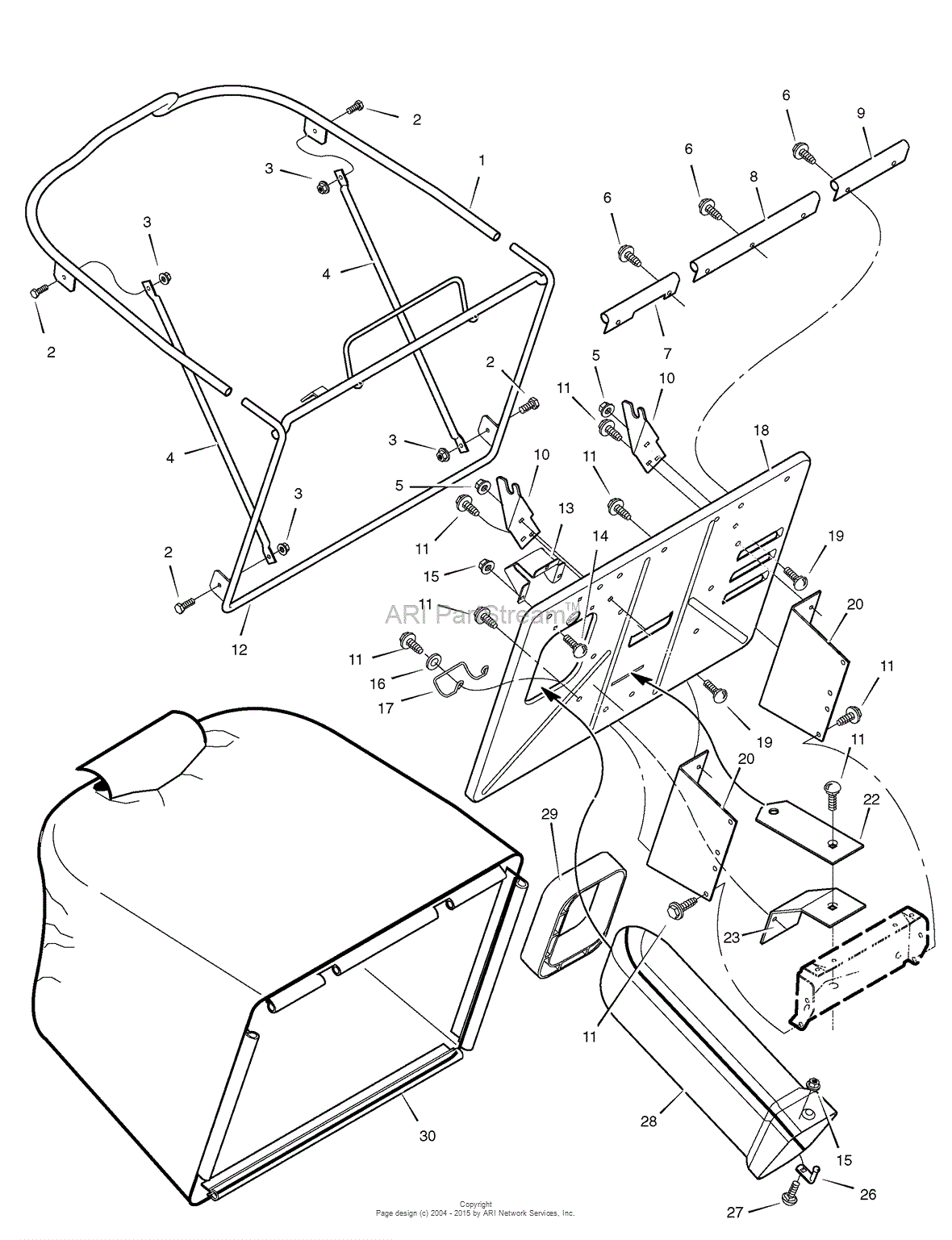 Murray 7800274 - 312006x51A, Lawn Tractor (2008) Parts Diagram for ...