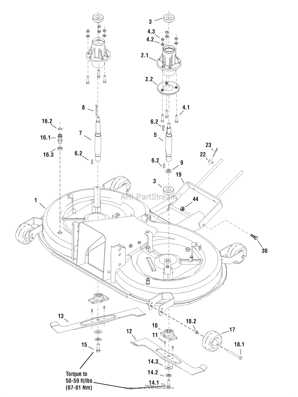 Murray 2690916 - LT150RD, 18HP 40