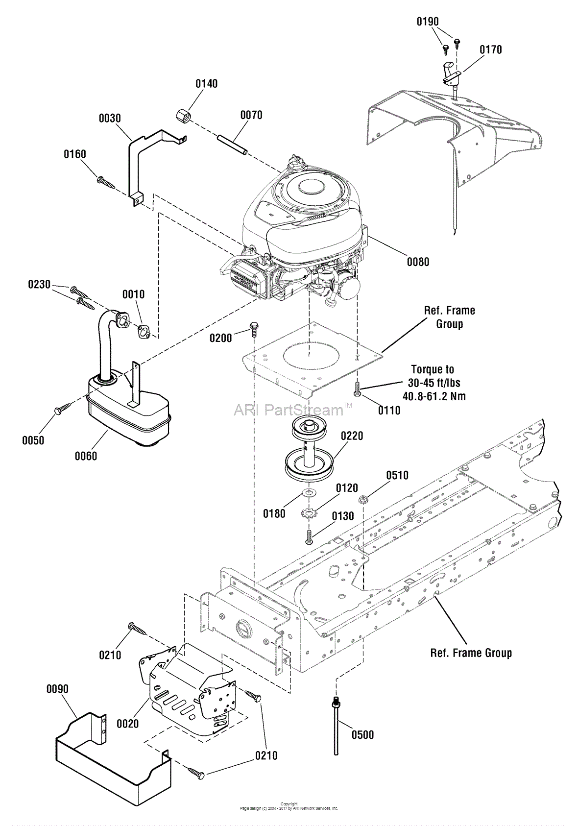 Murray 2691227 - MT155420H, 15.5 Gross HP 42