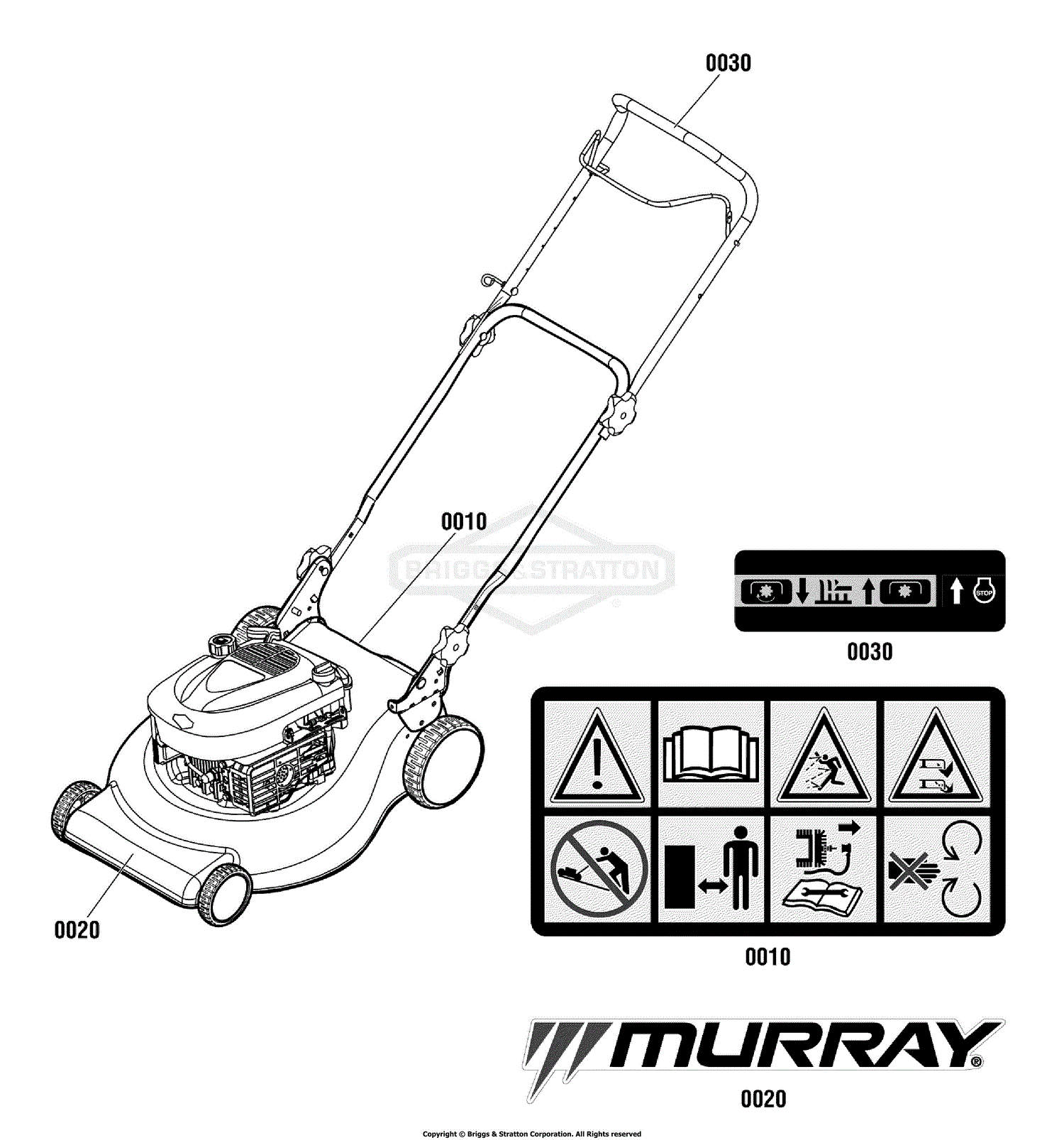 Murray 881548 - MPH625E, 625 Series 19