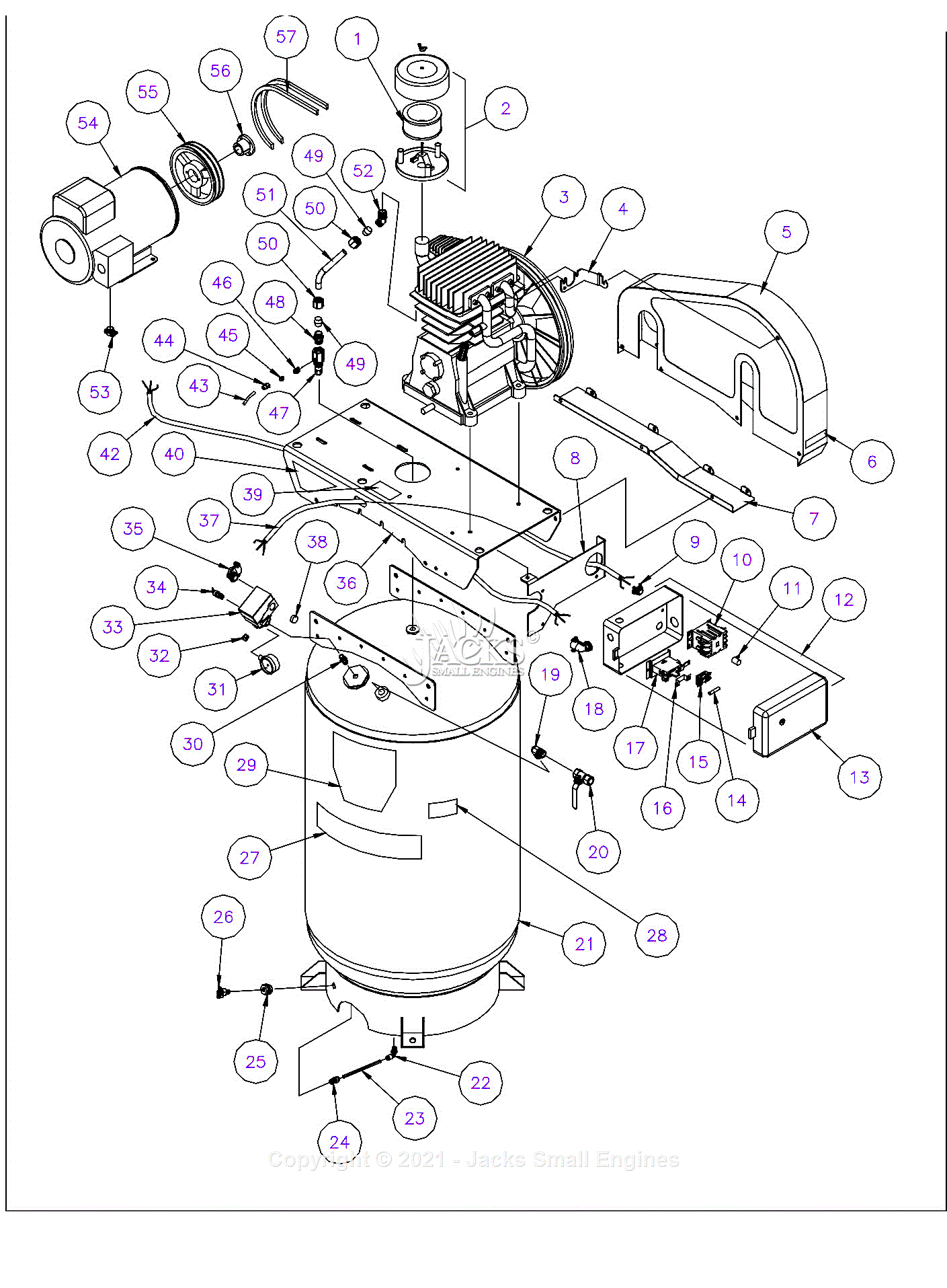 Northstar 45928a Parts Diagram For Exploded View