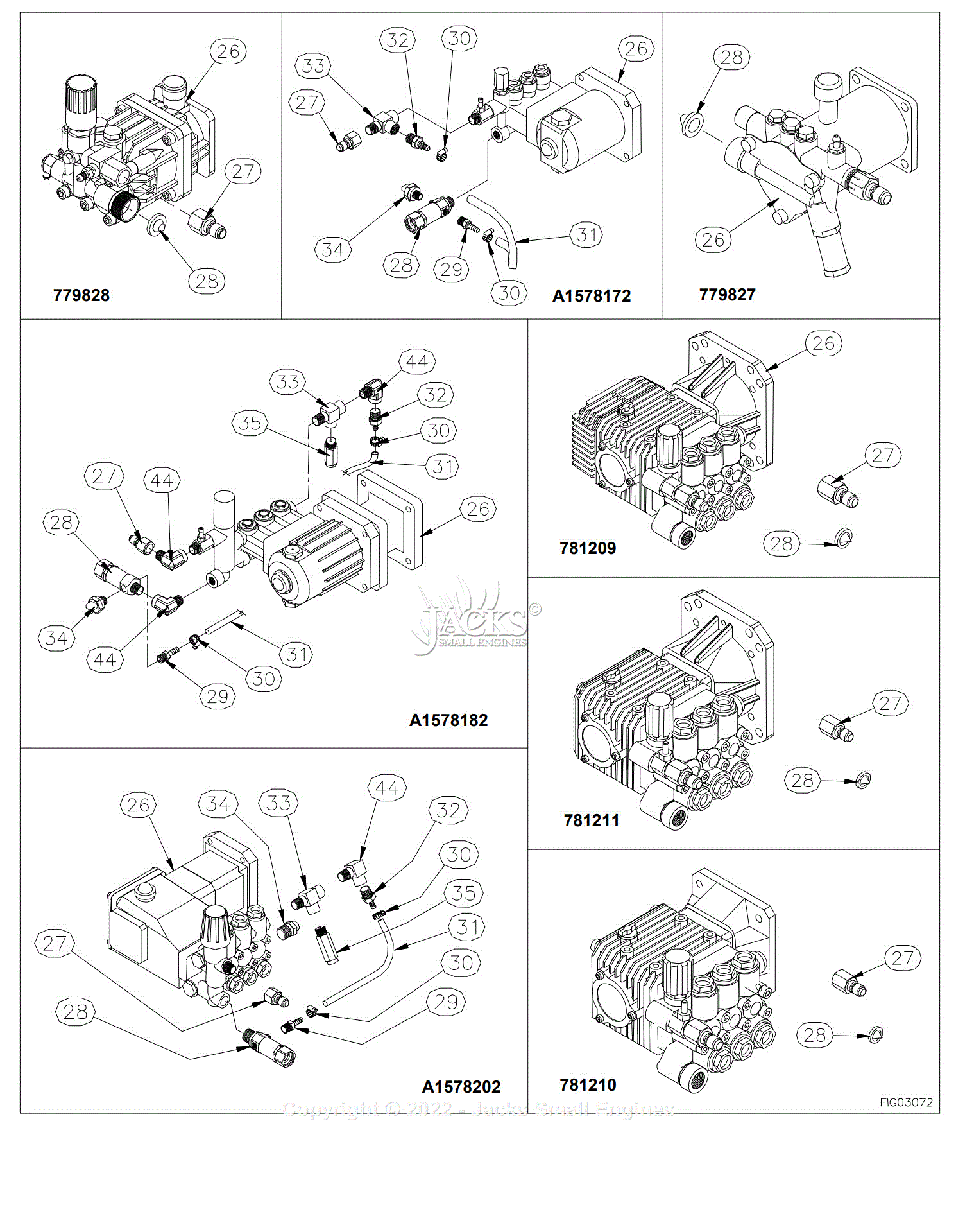 Northstar 1577544F Parts Diagram for Pump Exploded View