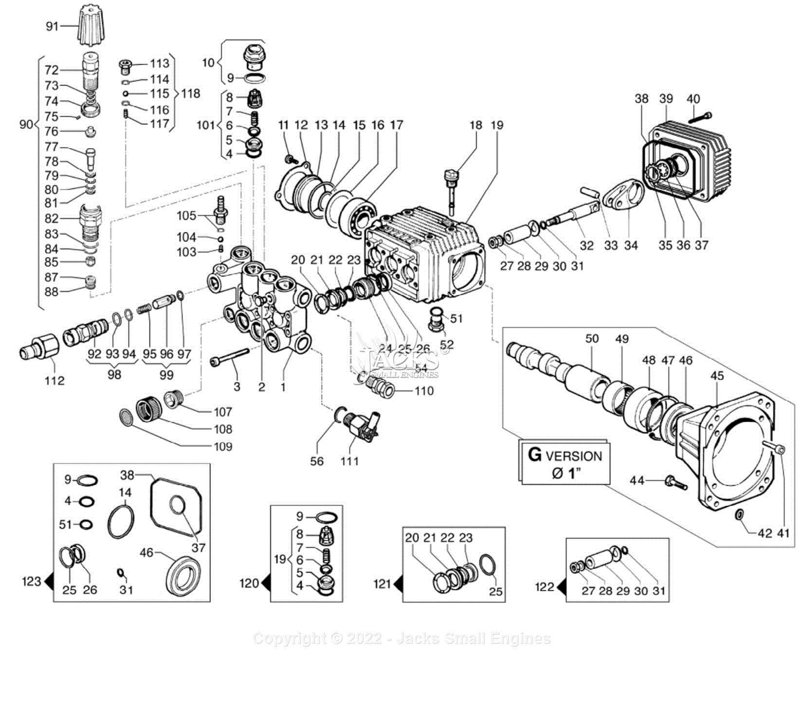 Northstar 1577543E Parts Diagram for NorthStar NSZW Pump Breakdown