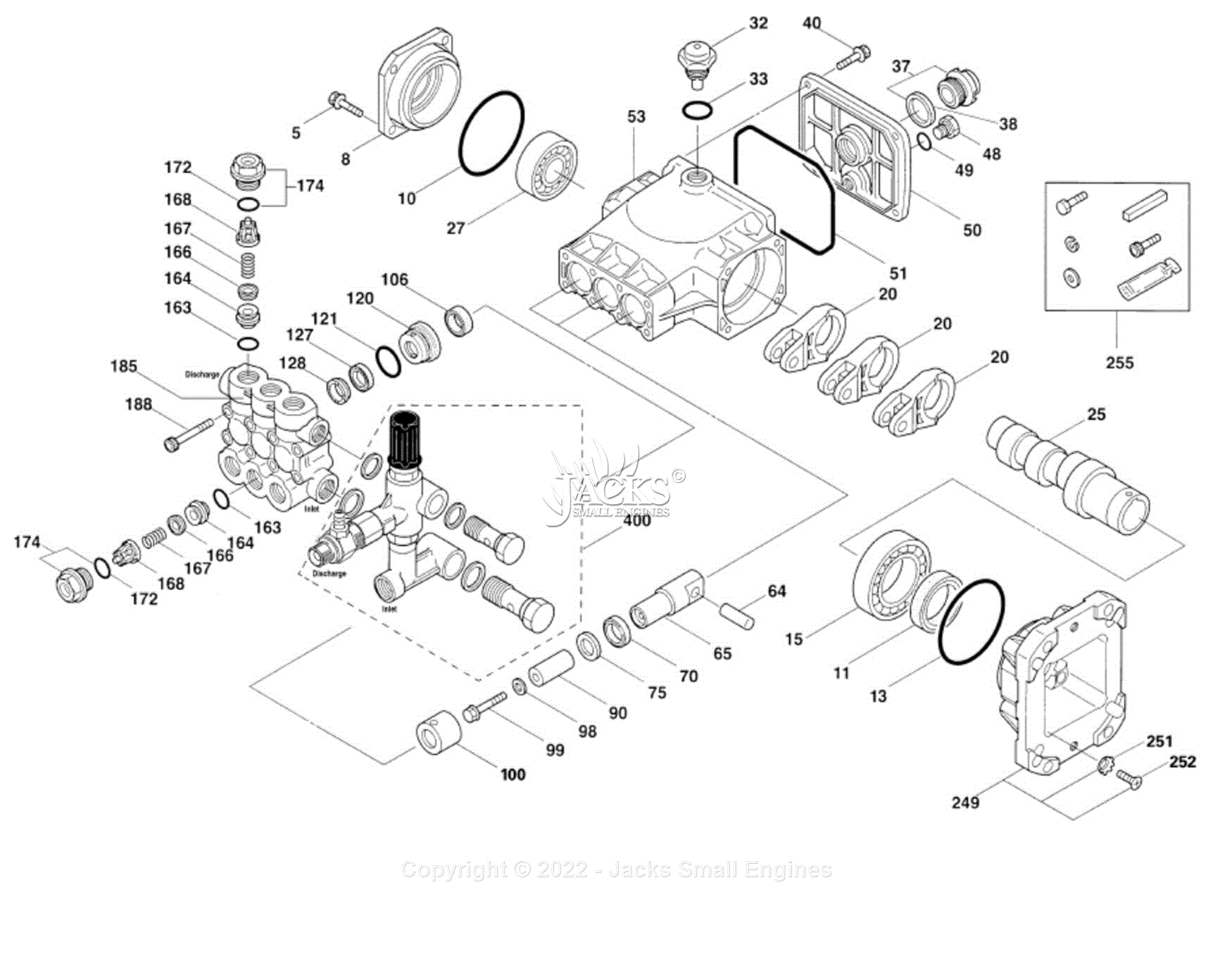 Northstar D Parts Diagram For Pump Exploded View Cat Dx Model