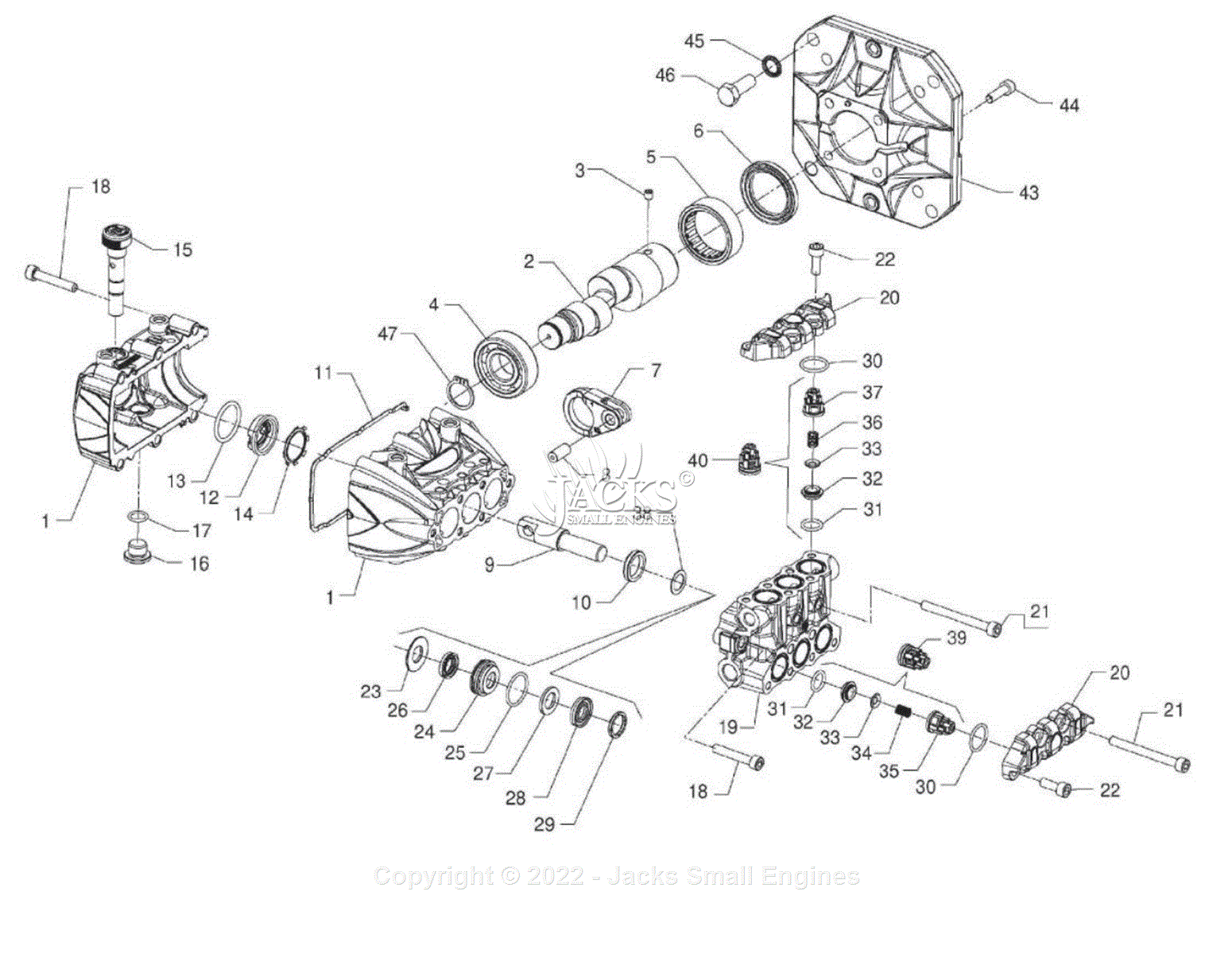 Northstar 1571104c Parts Diagram For Pump Exploded View Gp Pump