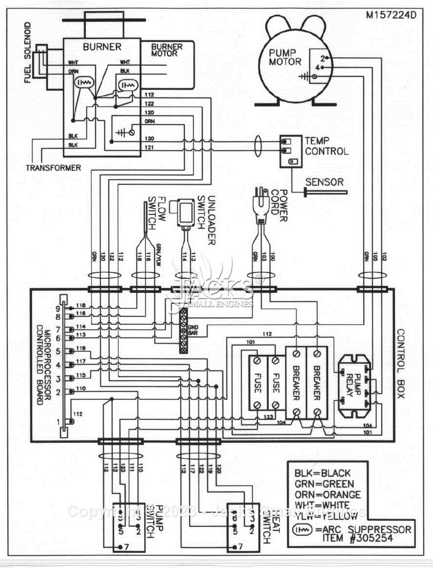 Northstar 157224D Parts Diagram for Wiring Diagram