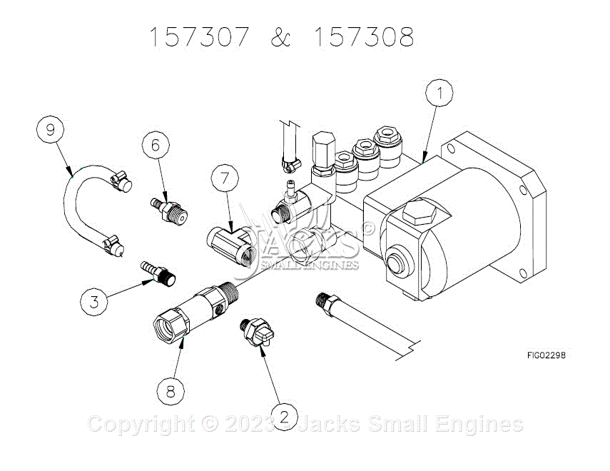 Northstar 157308J Parts Diagram for Parts List