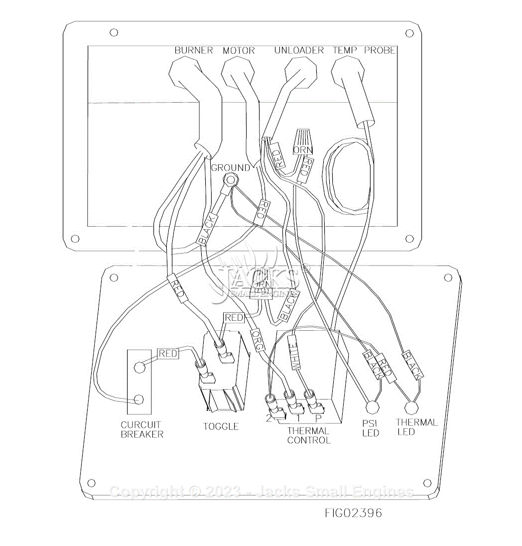 Northstar 157310E Parts Diagram for Control Panel