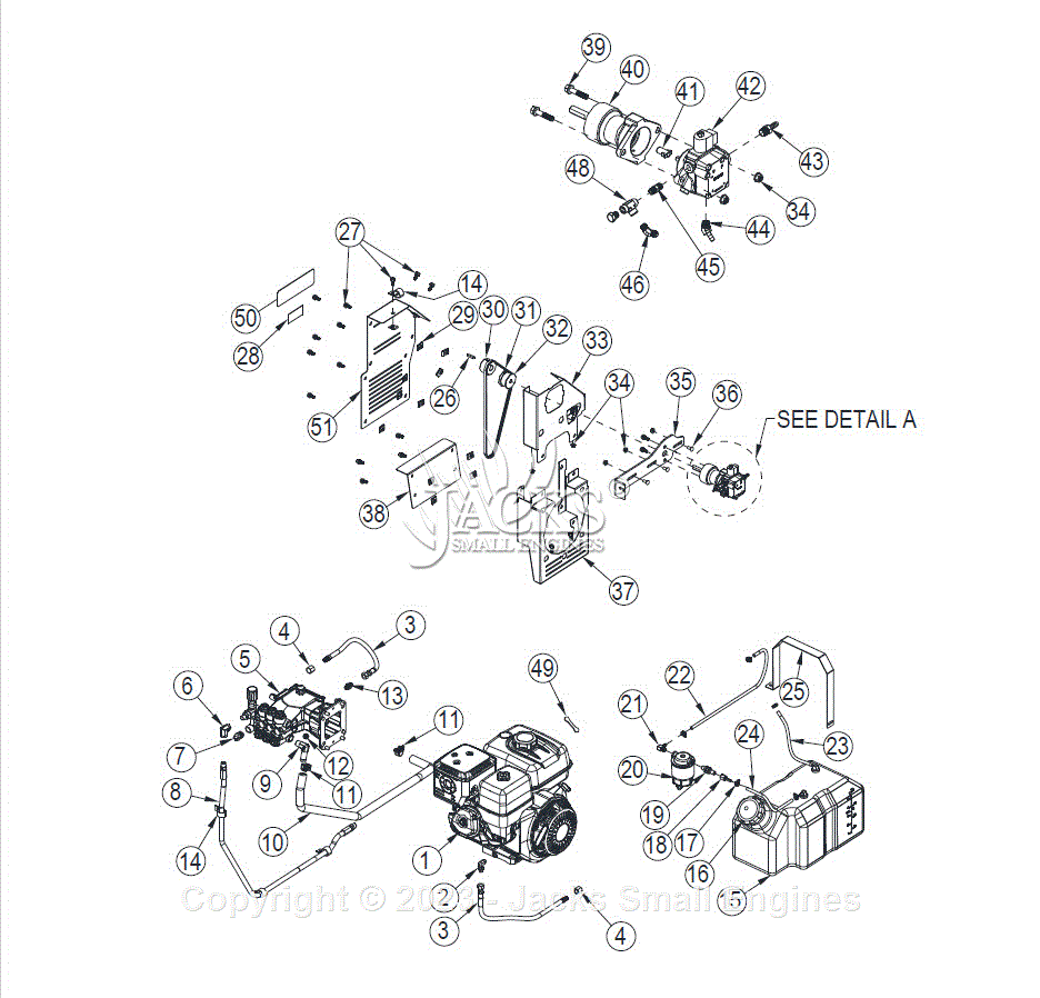 Northstar 1571161G Parts Diagram for Parts Explosion - Engine, Water ...