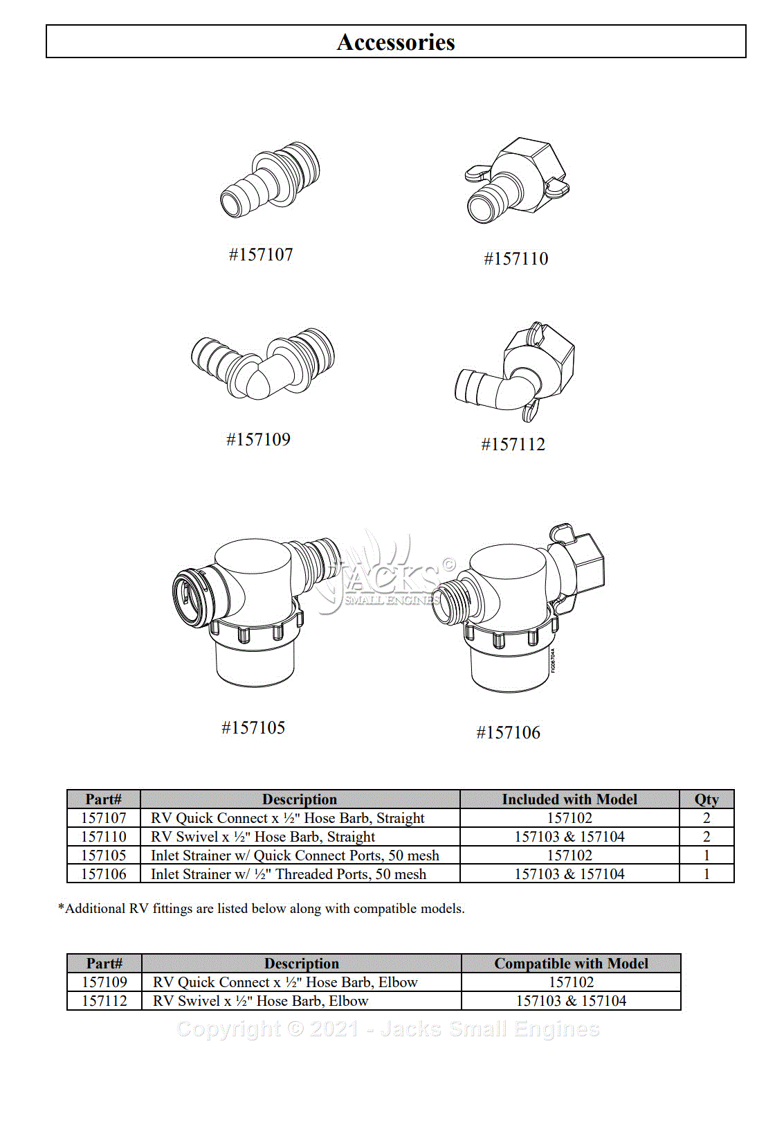 Northstar A Parts Diagram For Accessories