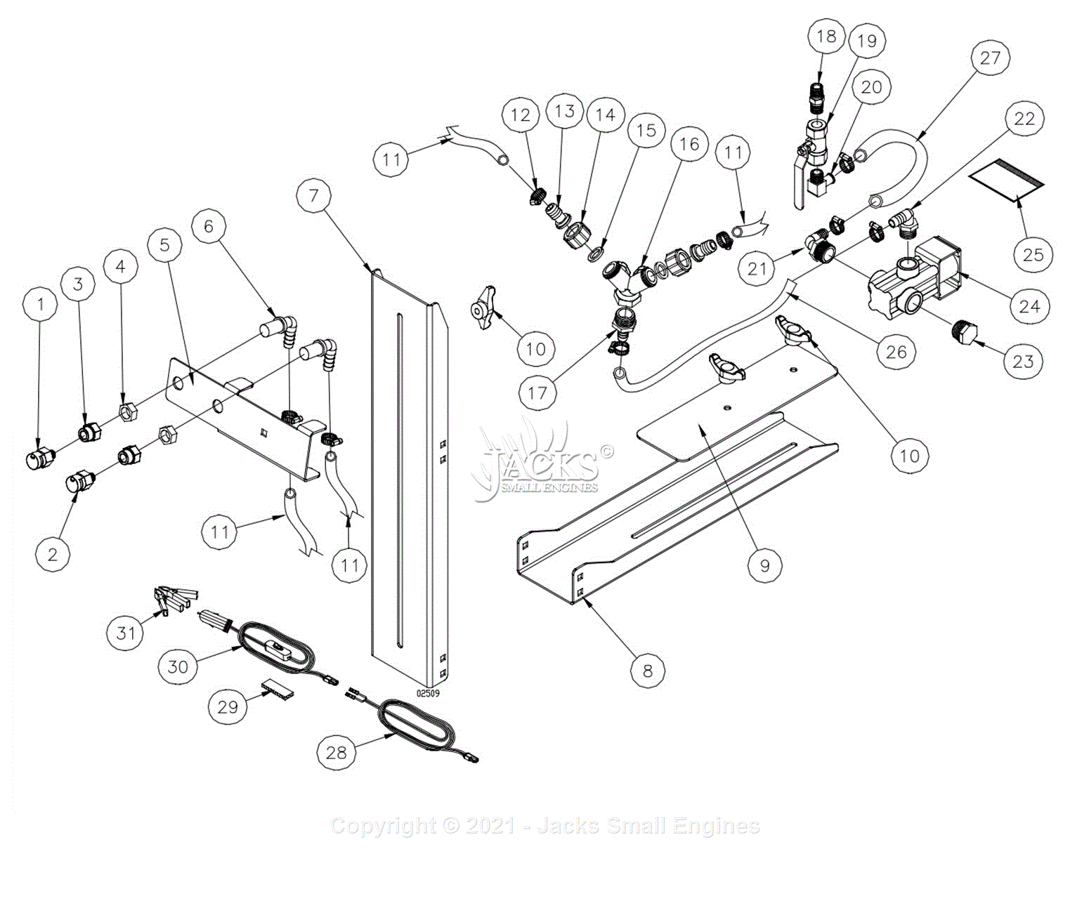 Northstar 268171a Parts Diagram For Exploded View – 268171 – Rev. A