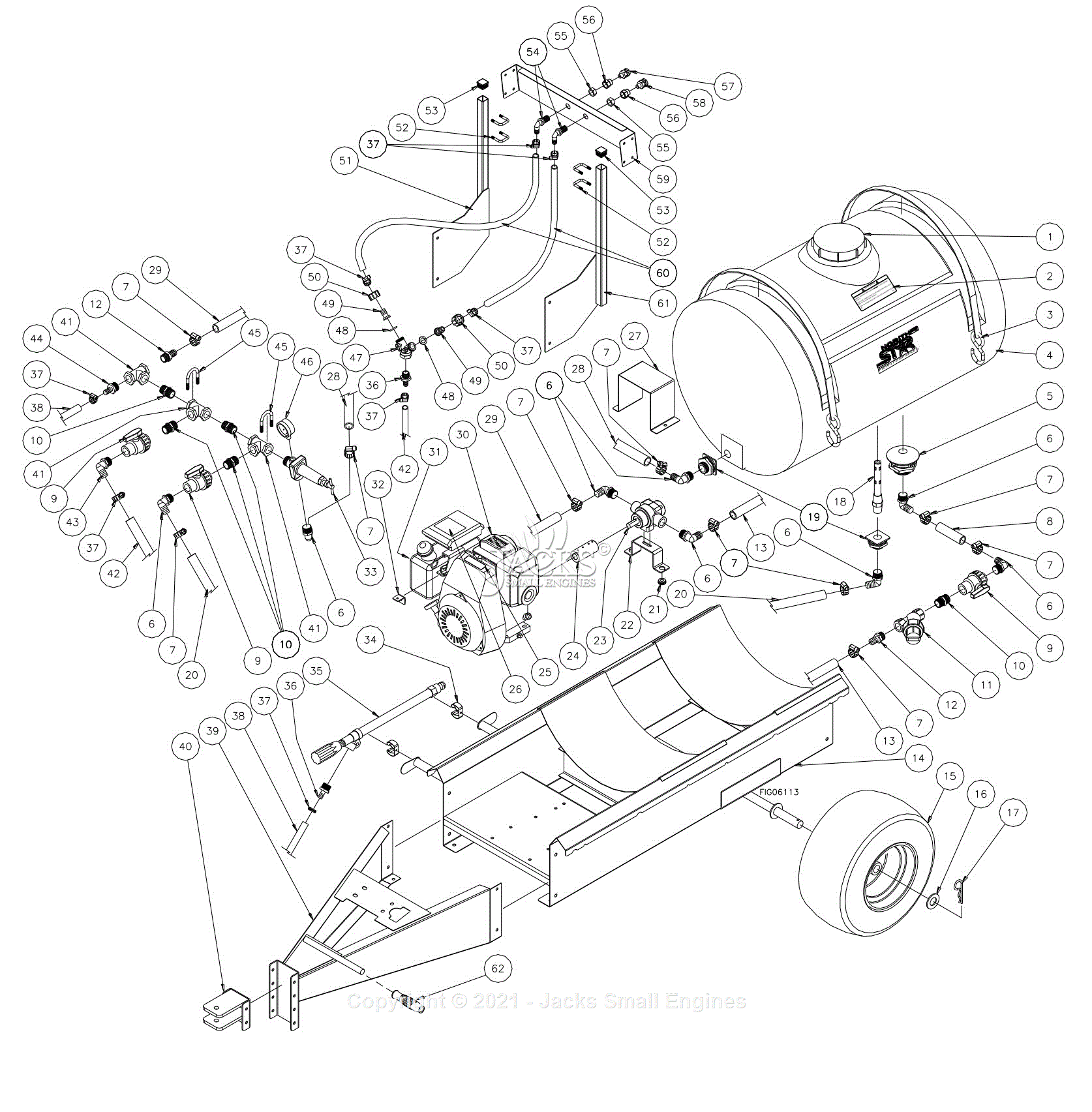 Northstar 282727J Parts Diagram for Exploded View 282727 Rev. I.1