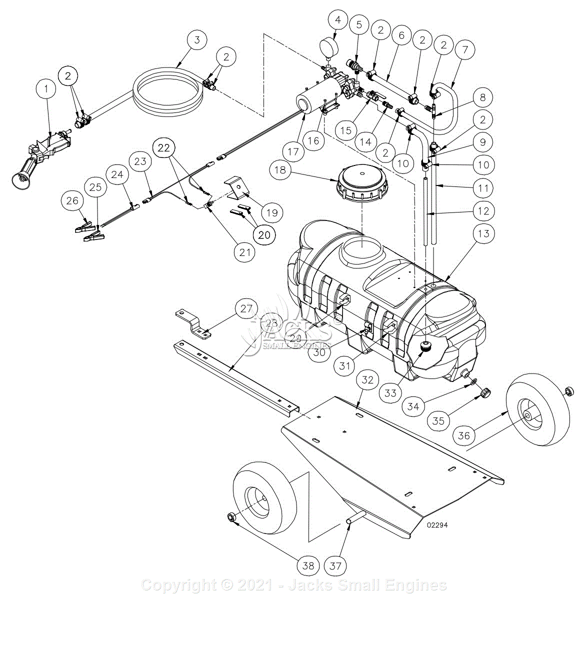 Northstar 282737d Parts Diagram For Exploded View – 282737 – Rev. D