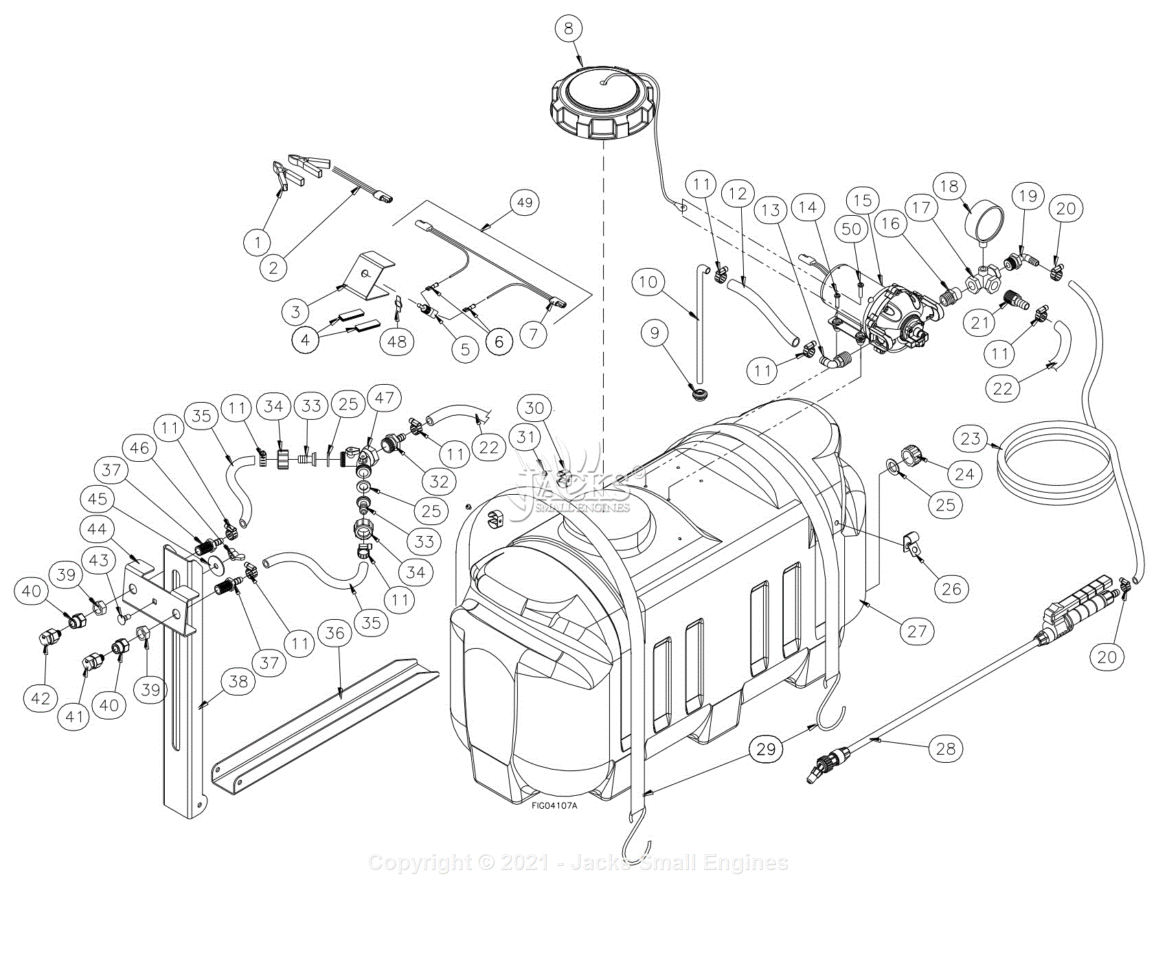 Northstar 2287181D Parts Diagram for Exploded View 2287181 Rev C