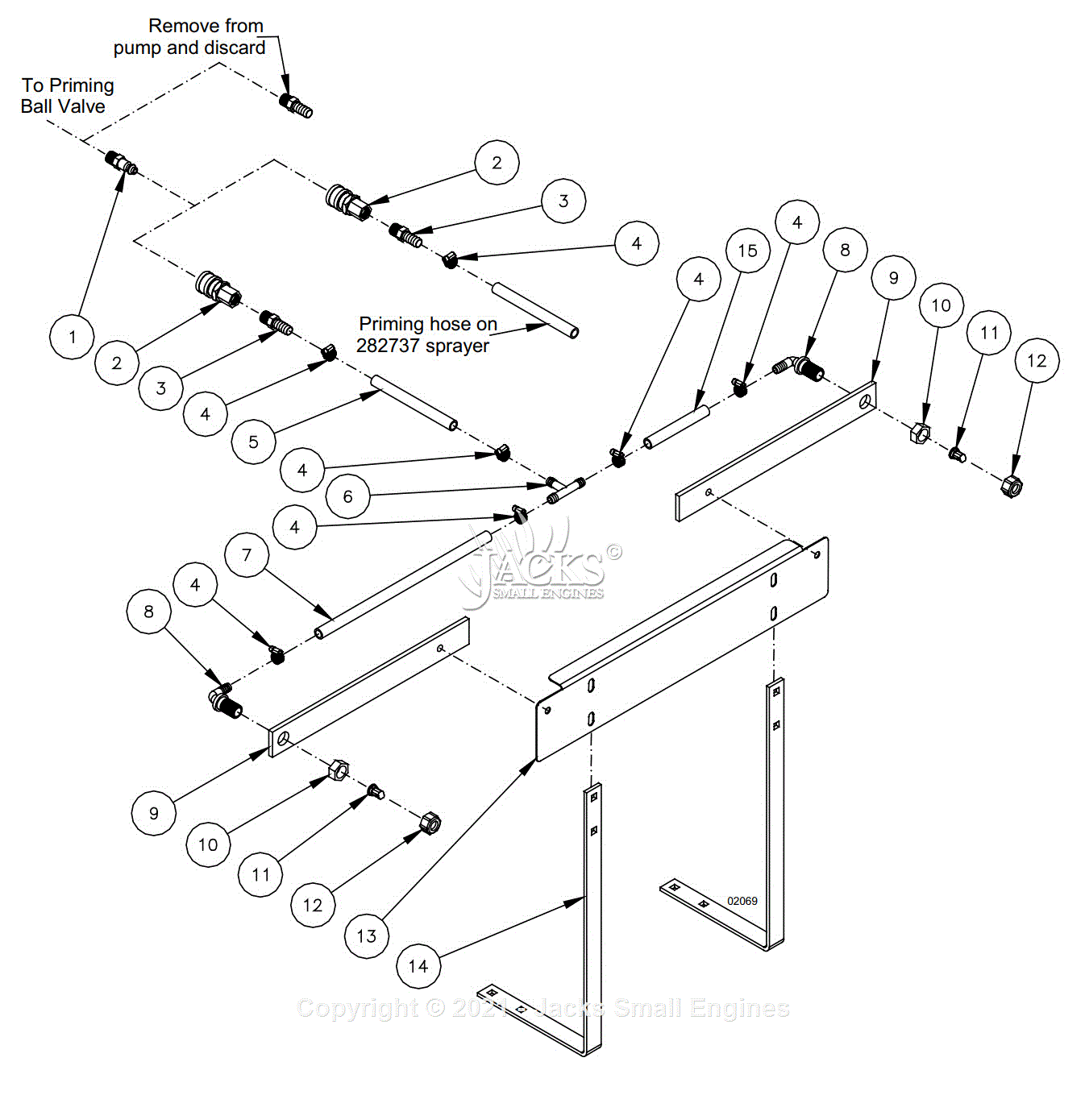 Northstar 282738B Parts Diagram For 282738A Exploded View