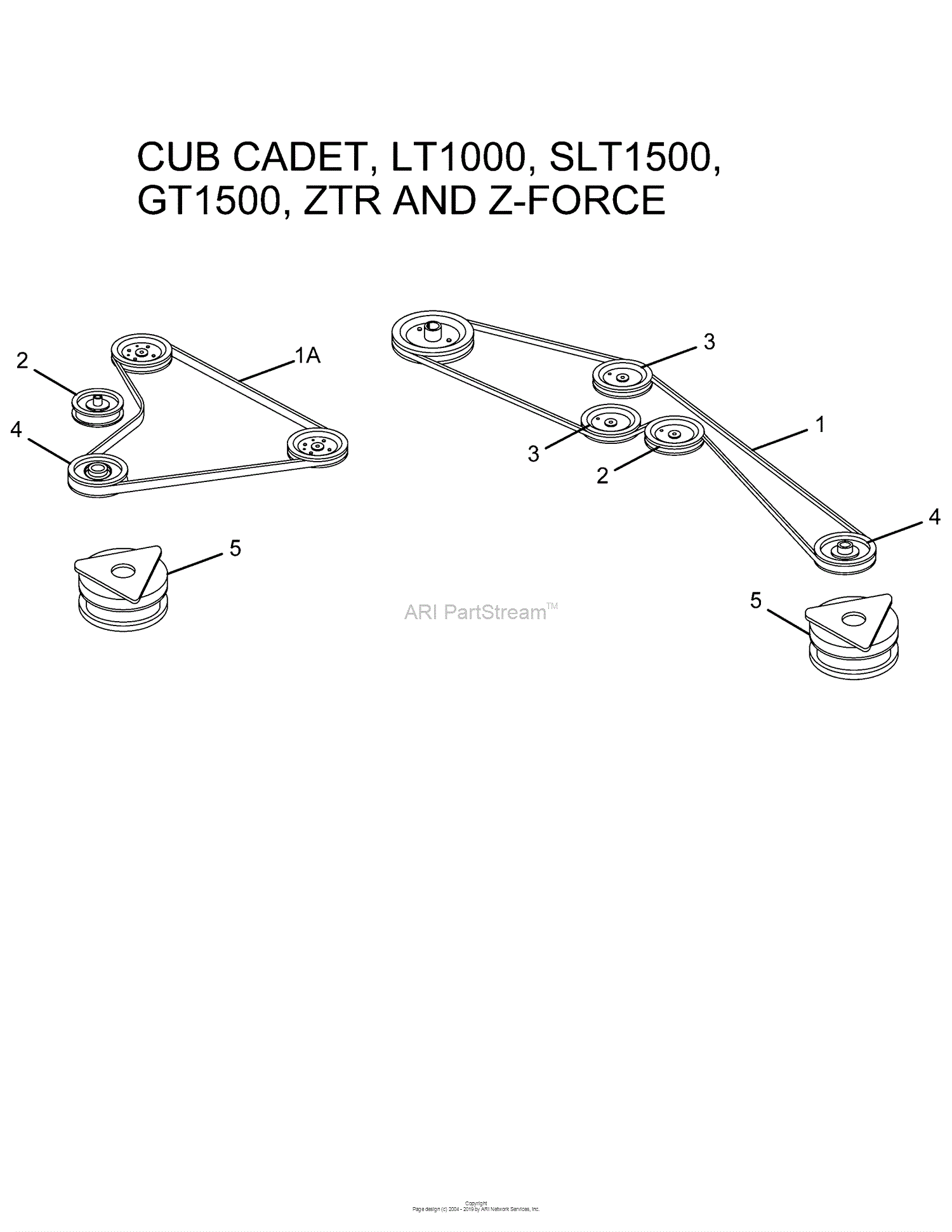 32 Cub Cadet Z Force 48 Pto Belt Diagram Wiring Diagram List