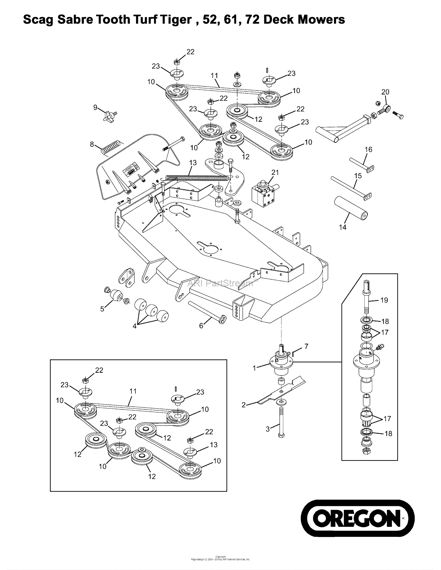 35 Scag Tiger Cat Belt Diagram  Wiring Diagram  List
