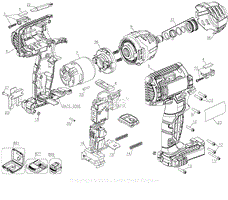 Porter Cable PCCK640LB Parts Diagrams