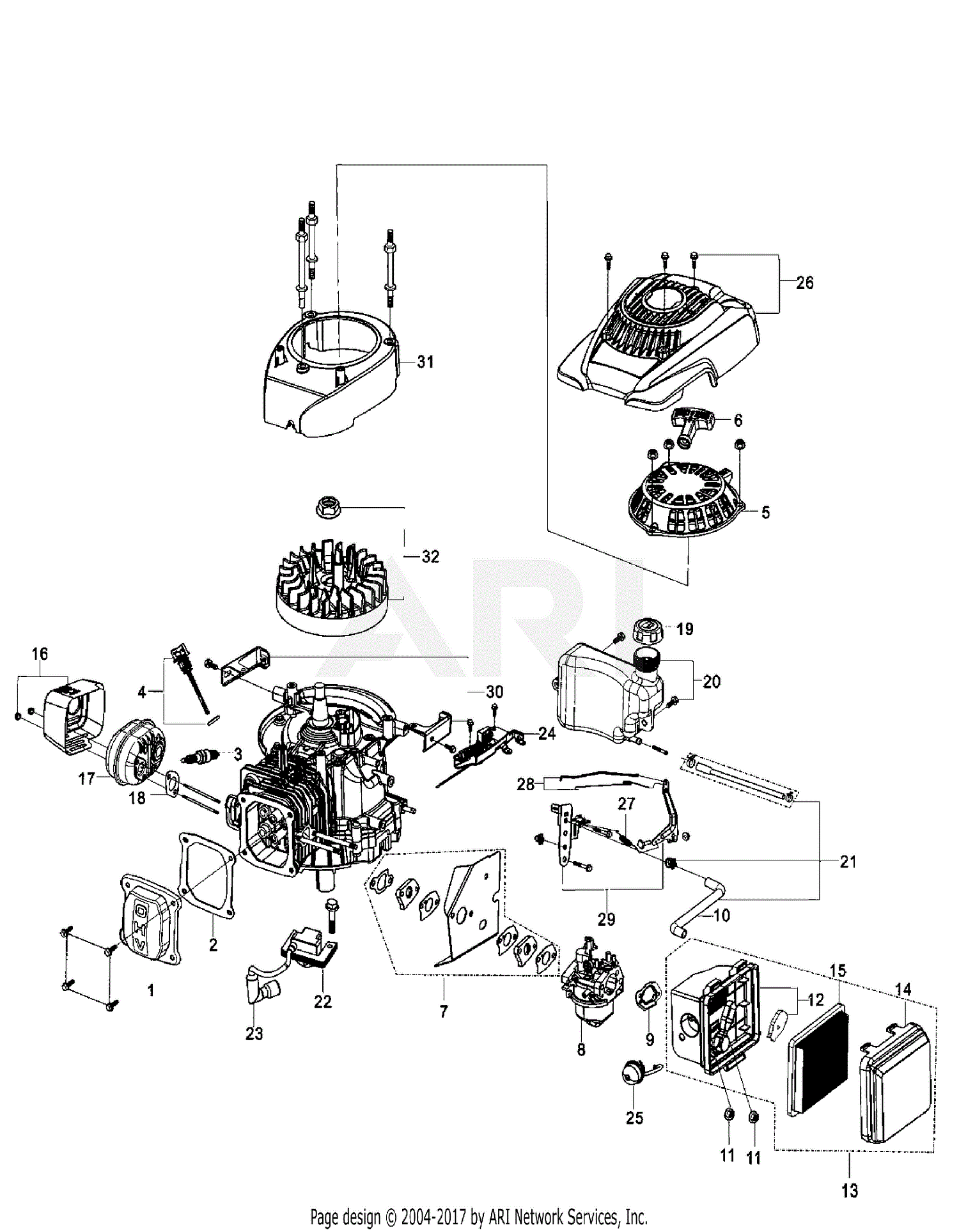 Poulan 961420106 - 96142010600 (2012-03) Parts Diagrams