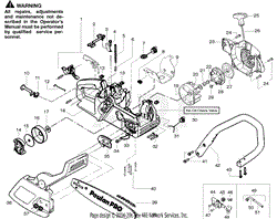 poulan pro chainsaw parts manual