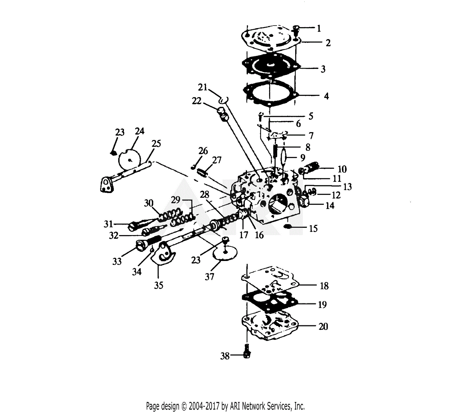 33 Poulan Chainsaw Carburetor Fuel Line Diagram