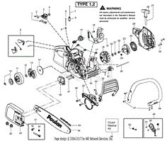 Poulan 2250 chainsaw fuel line diagram
