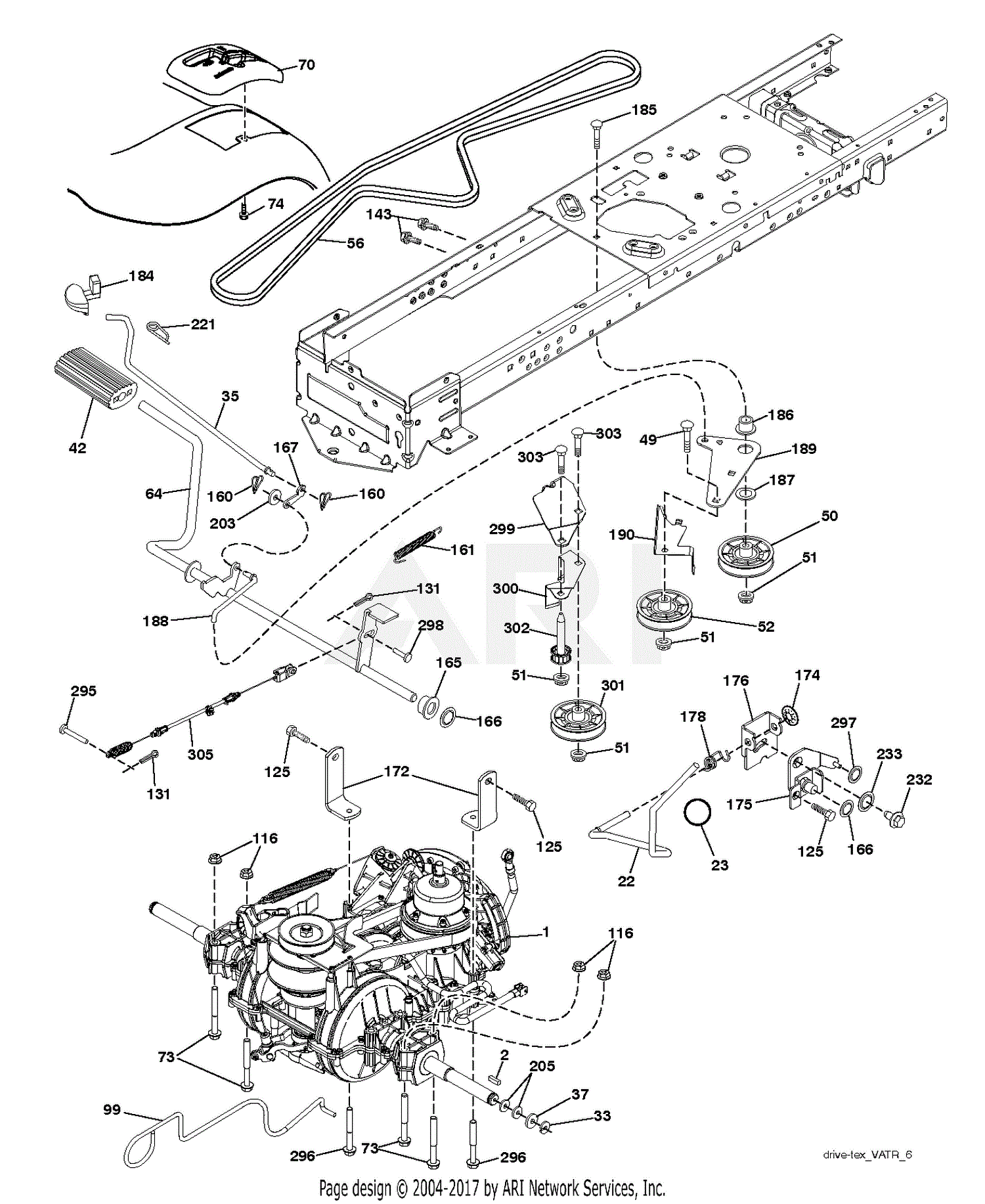 Poulan Pro Model Pp4218a Parts Diagram