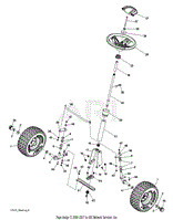 Poulan PP105G30 - 96022002701 (2016-08) Parts Diagrams