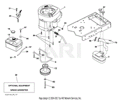 Poulan PP19A42 - 96048009101 (2016-09) Parts Diagram for ENGINE