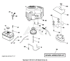 Poulan PP20VA46 - 96042018800 (2015-08) Parts Diagrams