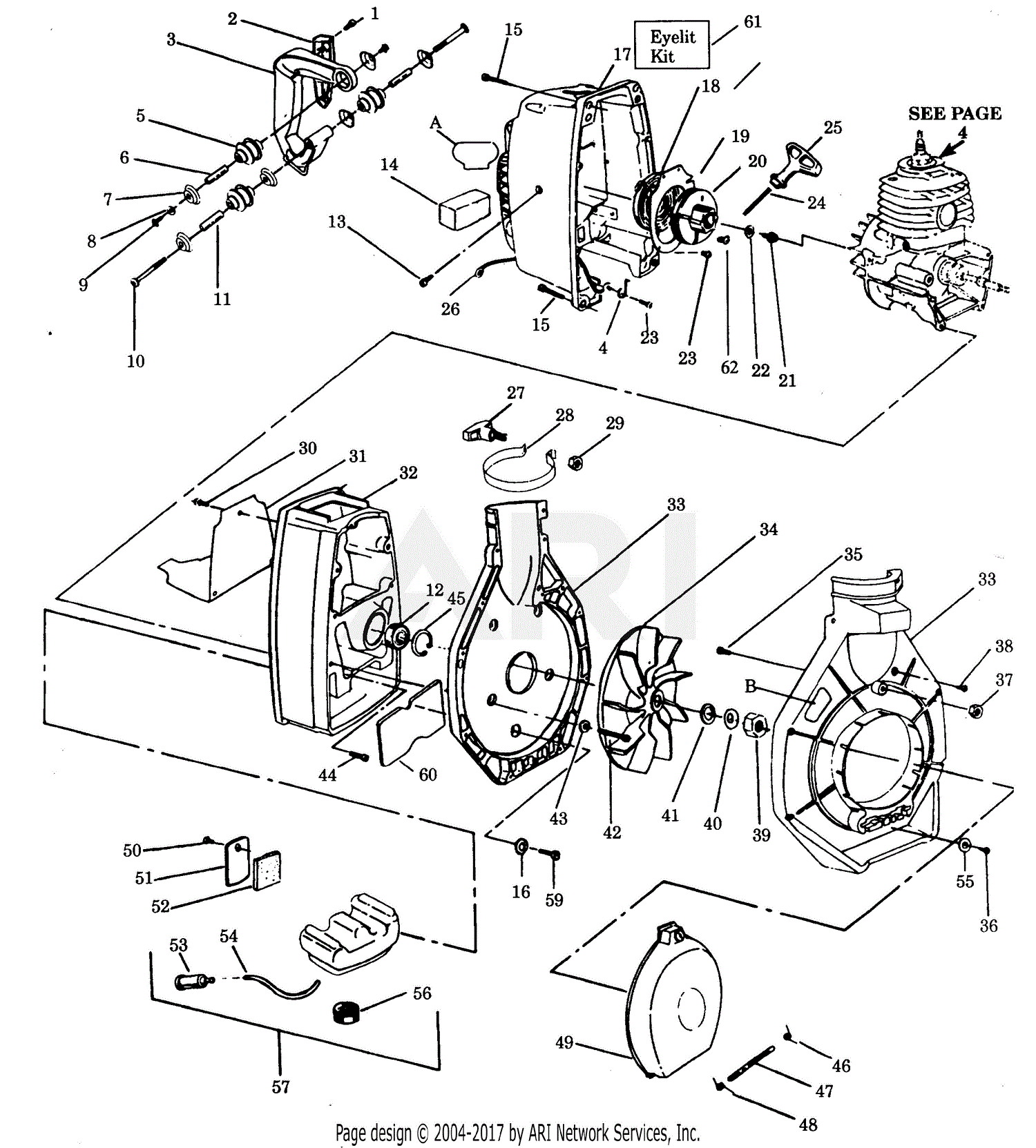 Weed Eater Blower Parts Diagram - Wiring Diagram