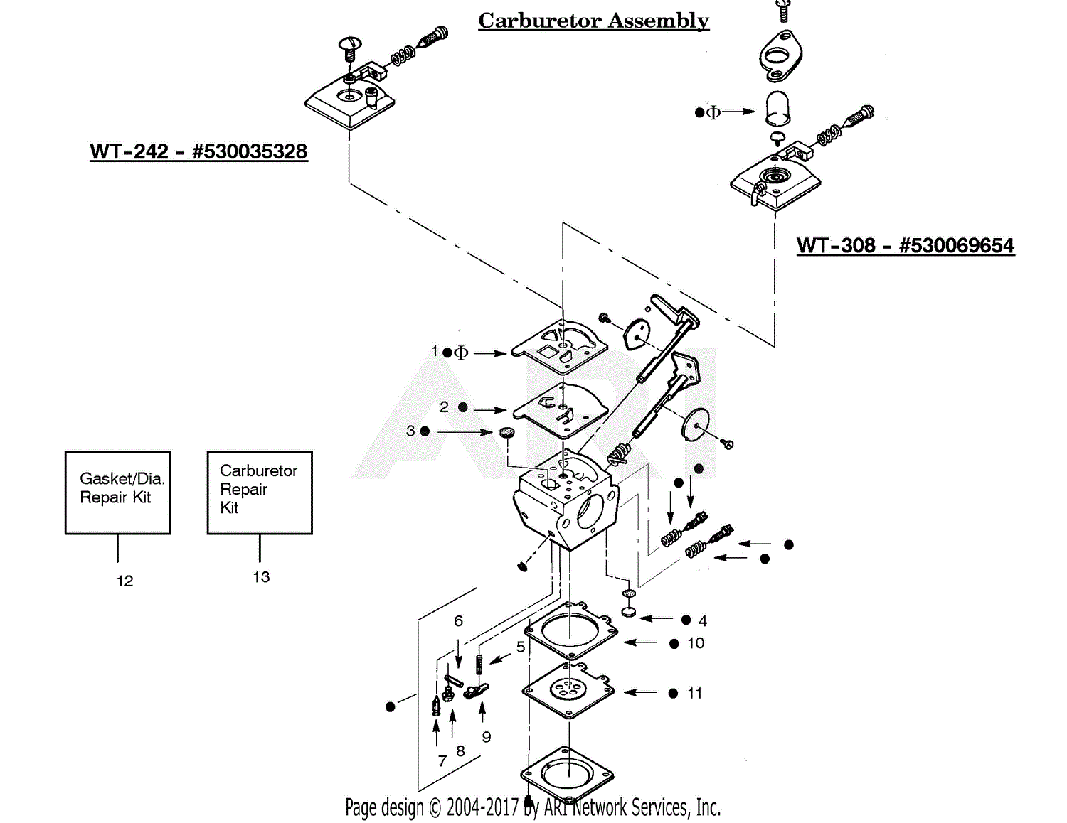 Poulan GE21 Gas Edger Parts Diagram for Carburetor Assembly gas power plant diagram 