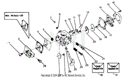 Poulan Xr 100 Gas Trimmer Parts Diagram For Carburetor Wa 149 Wa 79 Breakdown